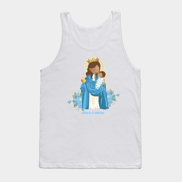 Virgen de la Candelaria Tank Top by AlMAO2O